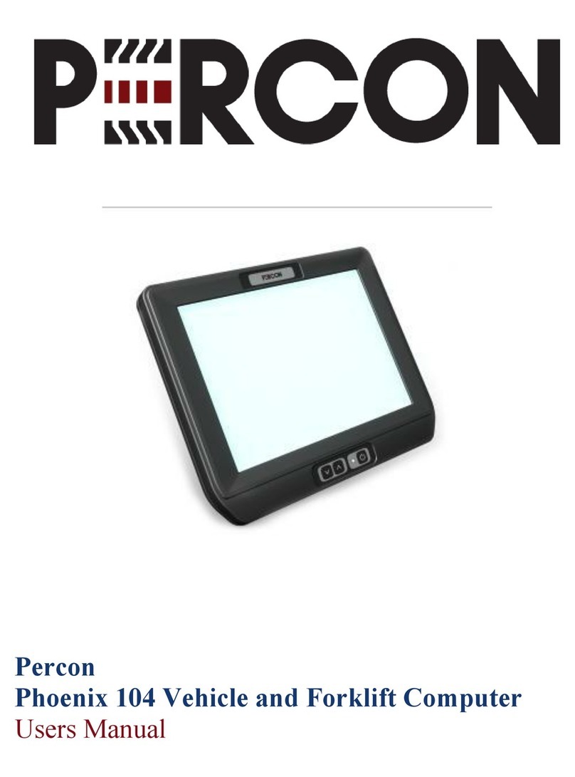 Percon Phoenix 104 user manual
