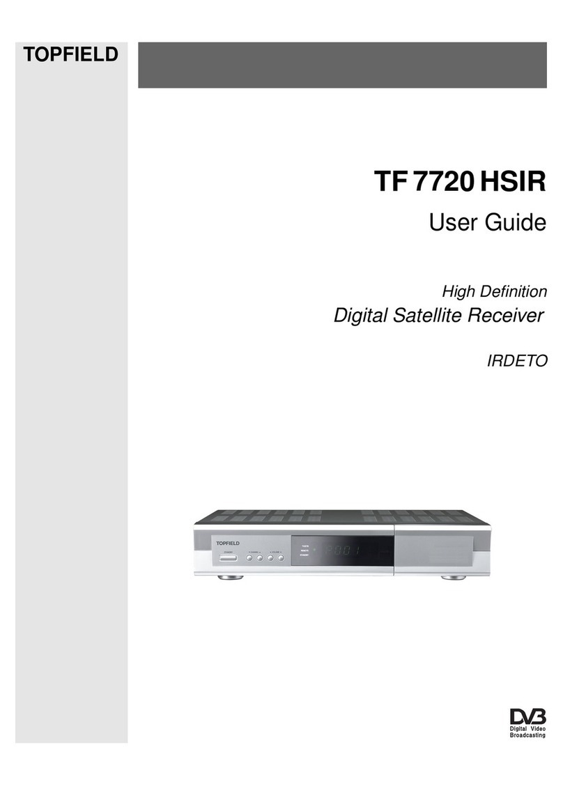 Topfield TF 7720 HSIR user guide