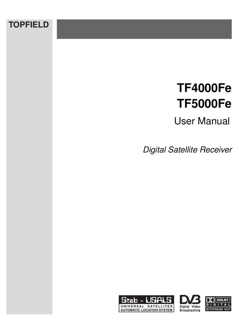 Topfield TF4000Fe User manual