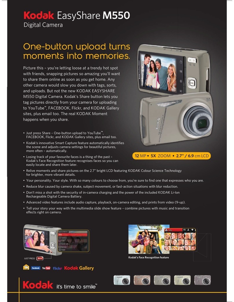 Kodak EASYSHARE M550 User manual