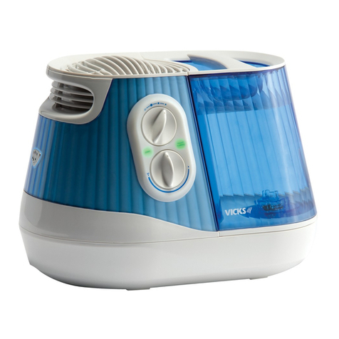 Vicks V4500 User manual