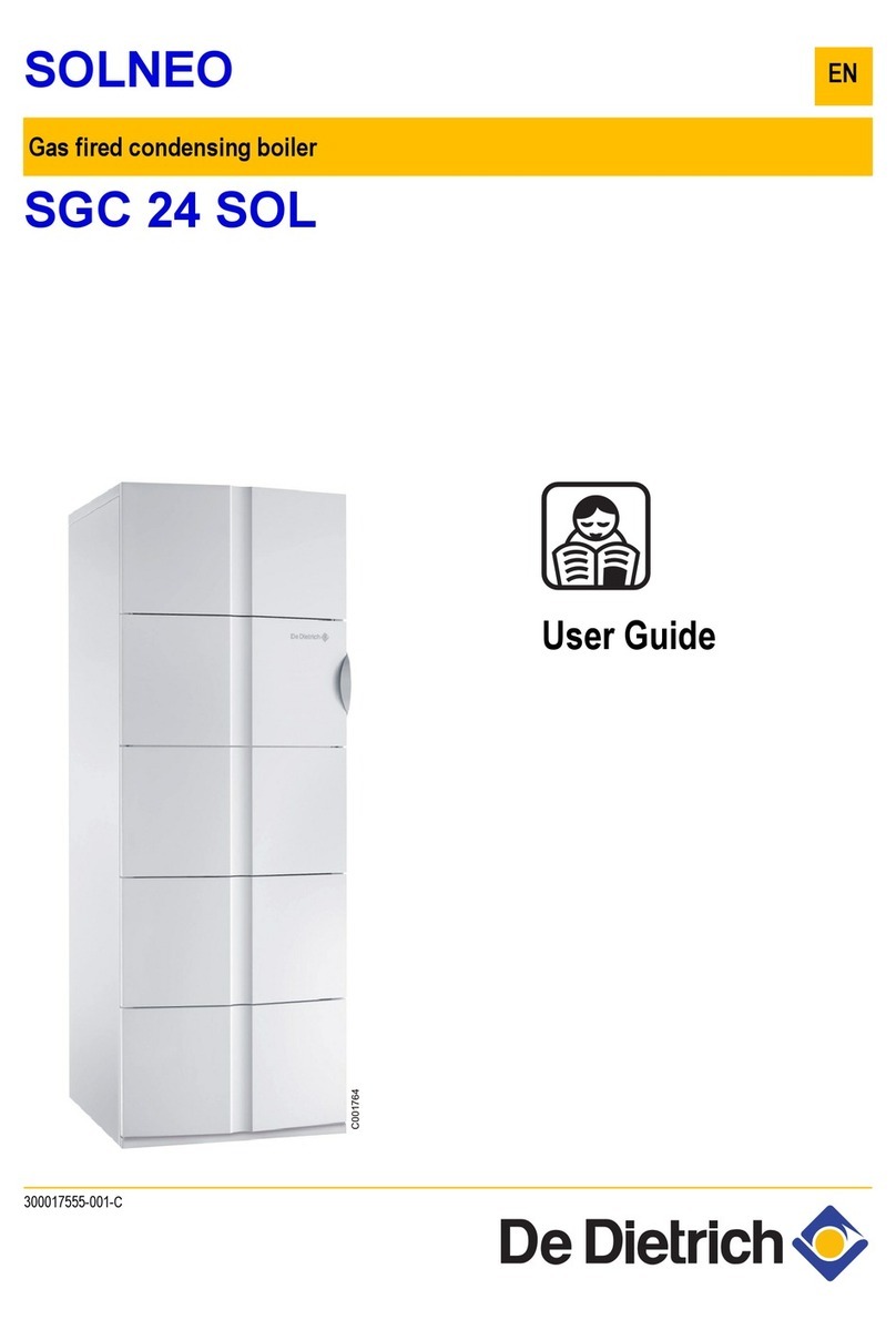 DeDietrich SOLNEO SGC 24 SOL User manual