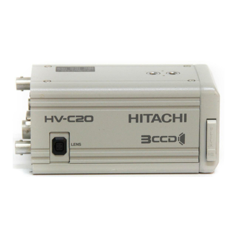 Hitachi HV-C20 User manual