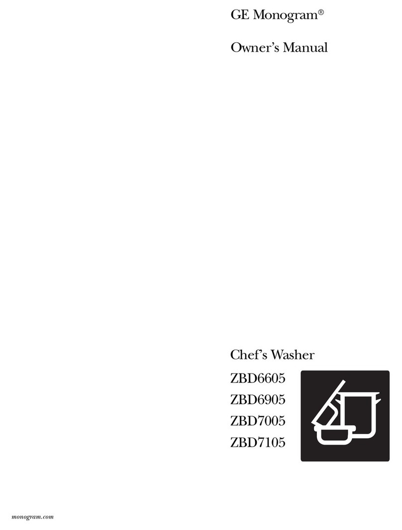 GE Monogram ZBD6605 User manual
