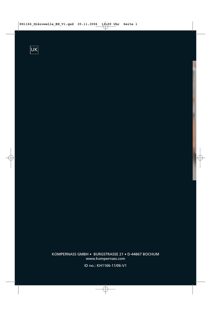 Bifinett KH 1166 operating instructions