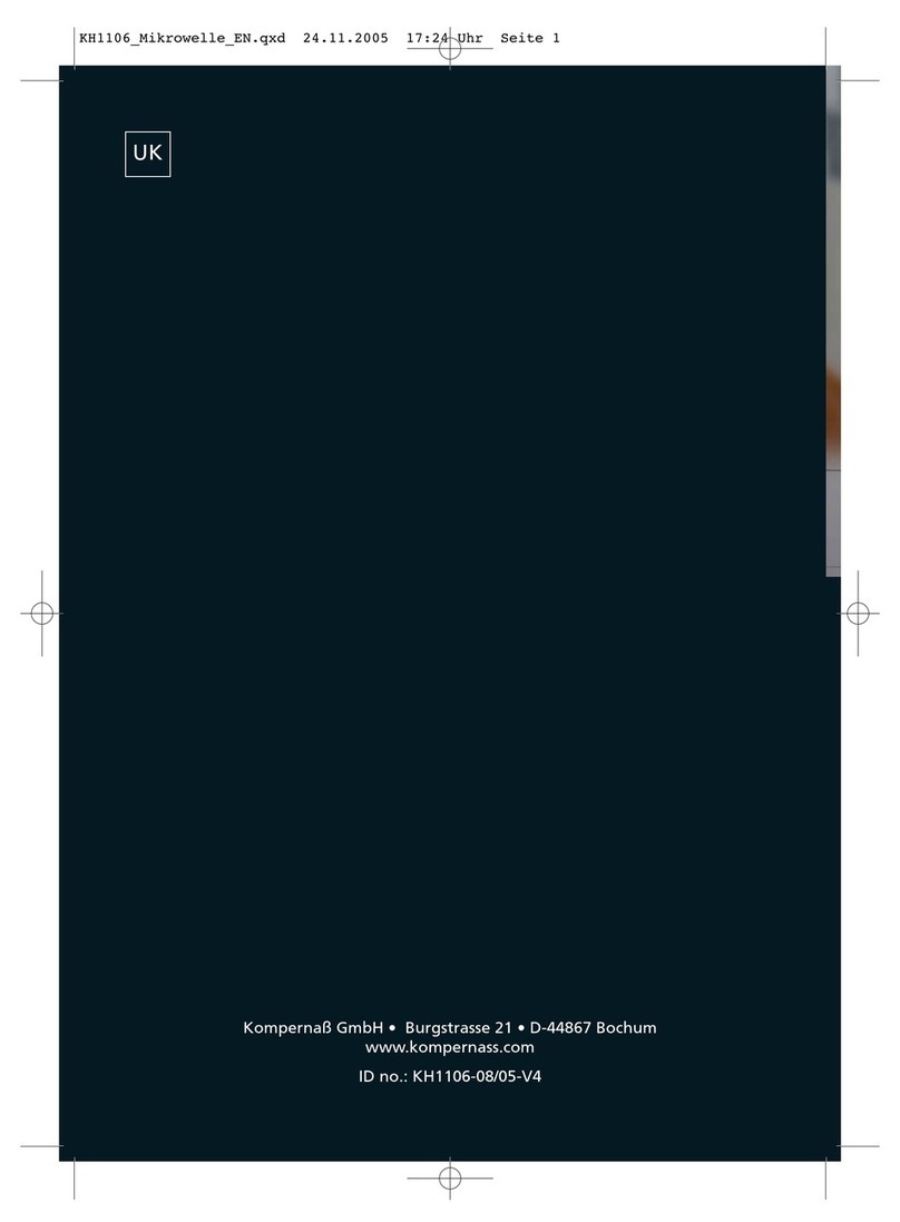 Bifinett KH 1106 operating instructions
