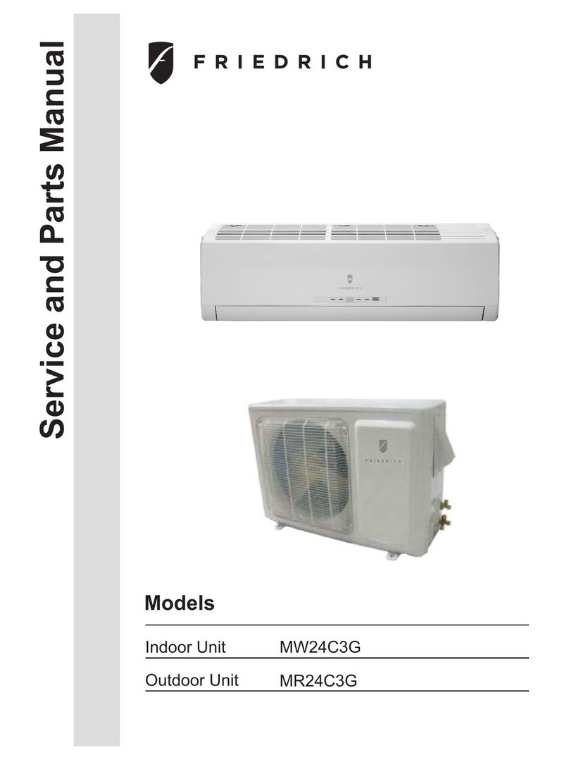 Friedrich MW24C3G Building instructions