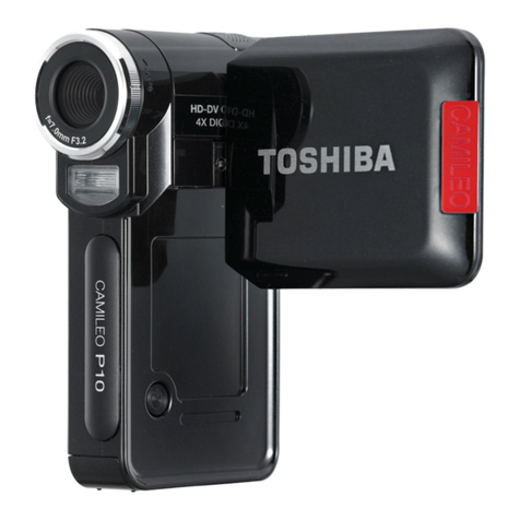 Toshiba CAMILEO P10 user manual
