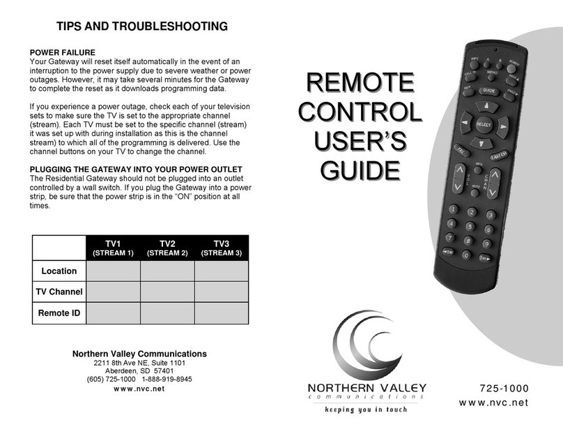 NVC Remote Control user guide
