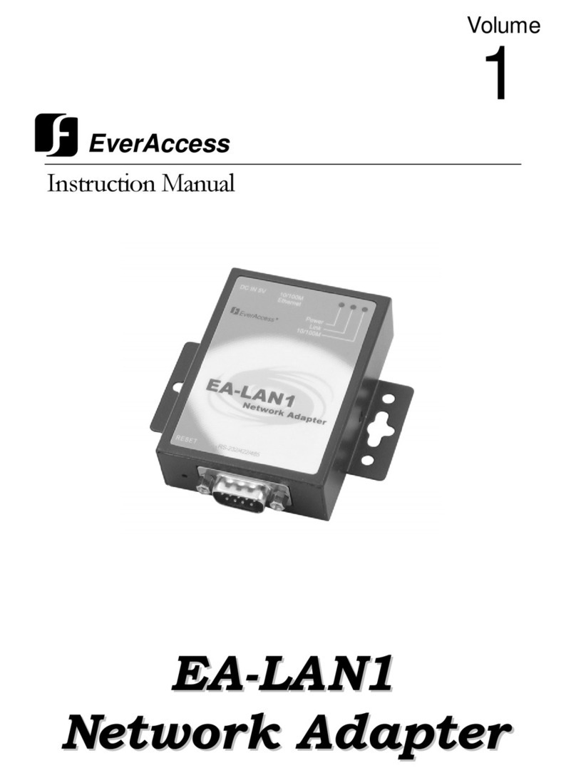 EverAccess EA-LAN1 instruction manual