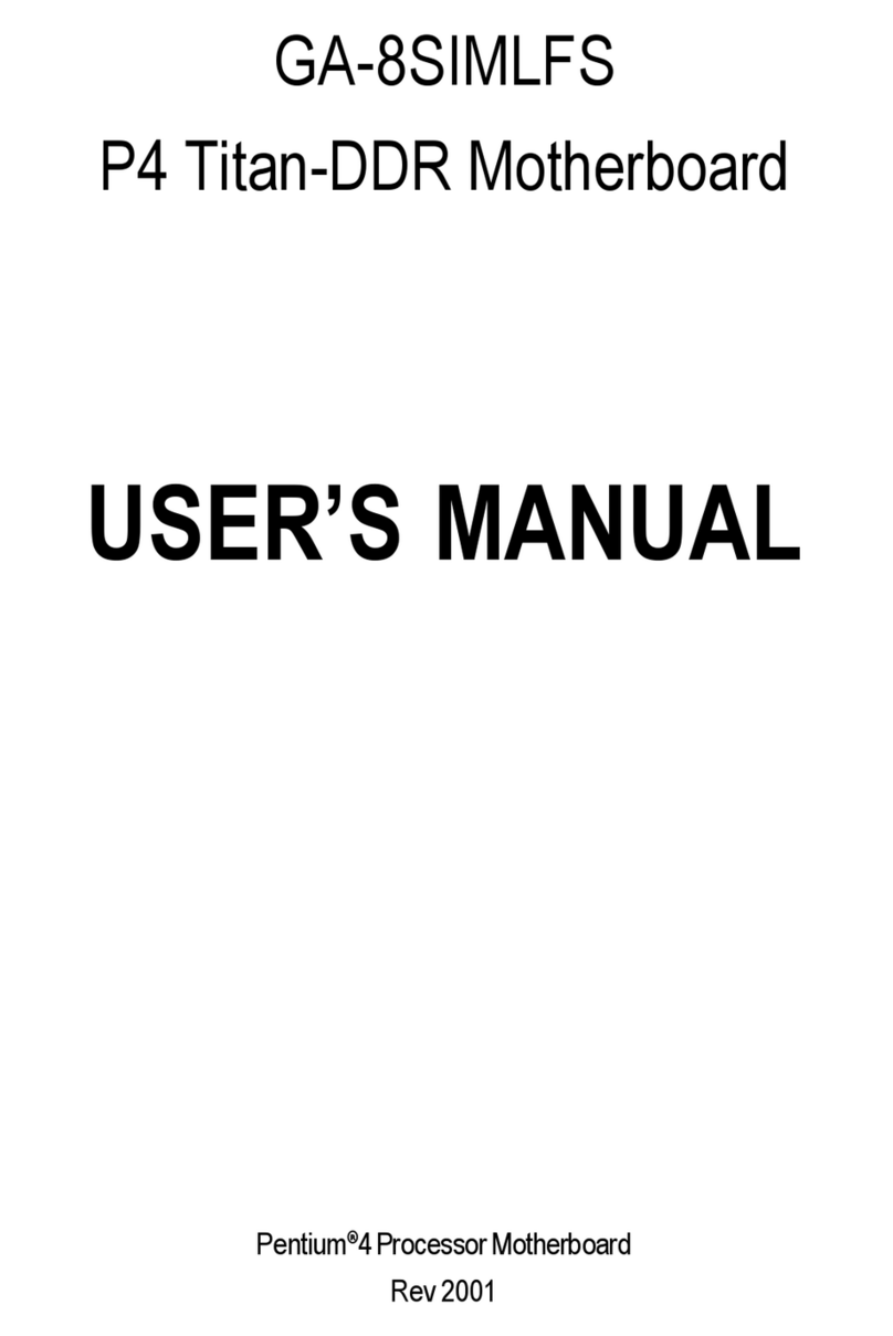 Gigabyte GA-8SIMLFS User manual