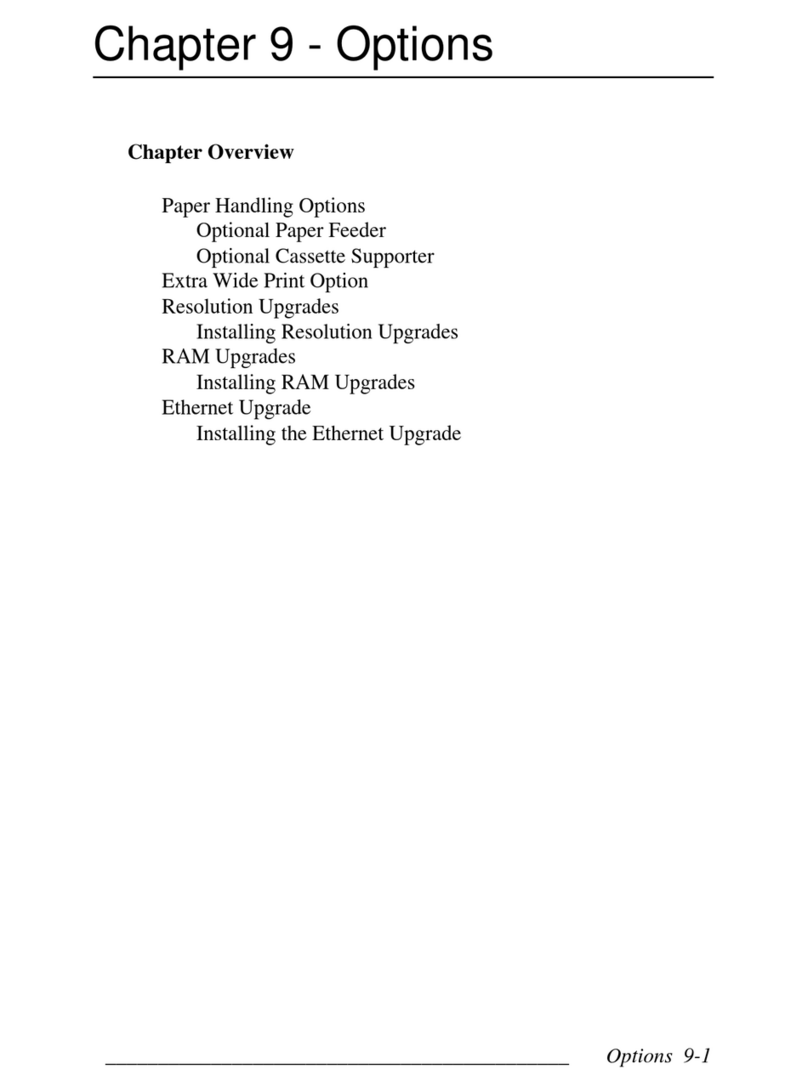 Xante Accel-a-Writer 8200 User manual