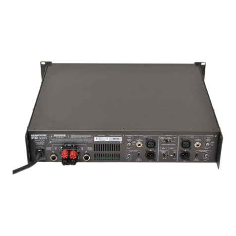Mackie FR Series M-1400i owner's manual