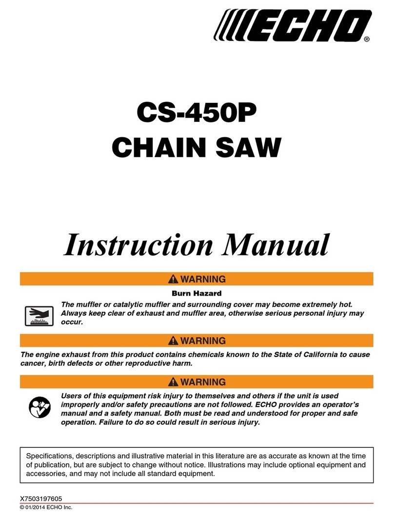 Echo CS-450P User manual