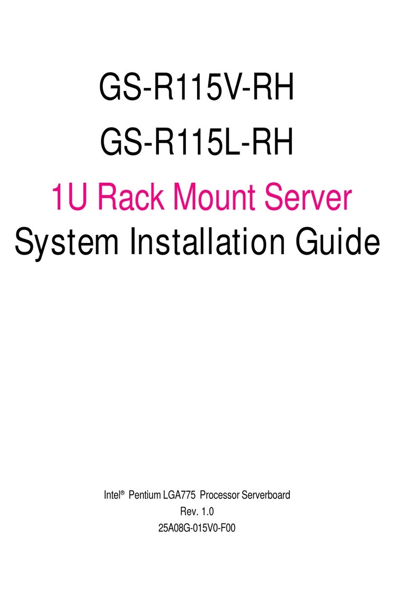 Gigabyte GS-R115L-RH User guide