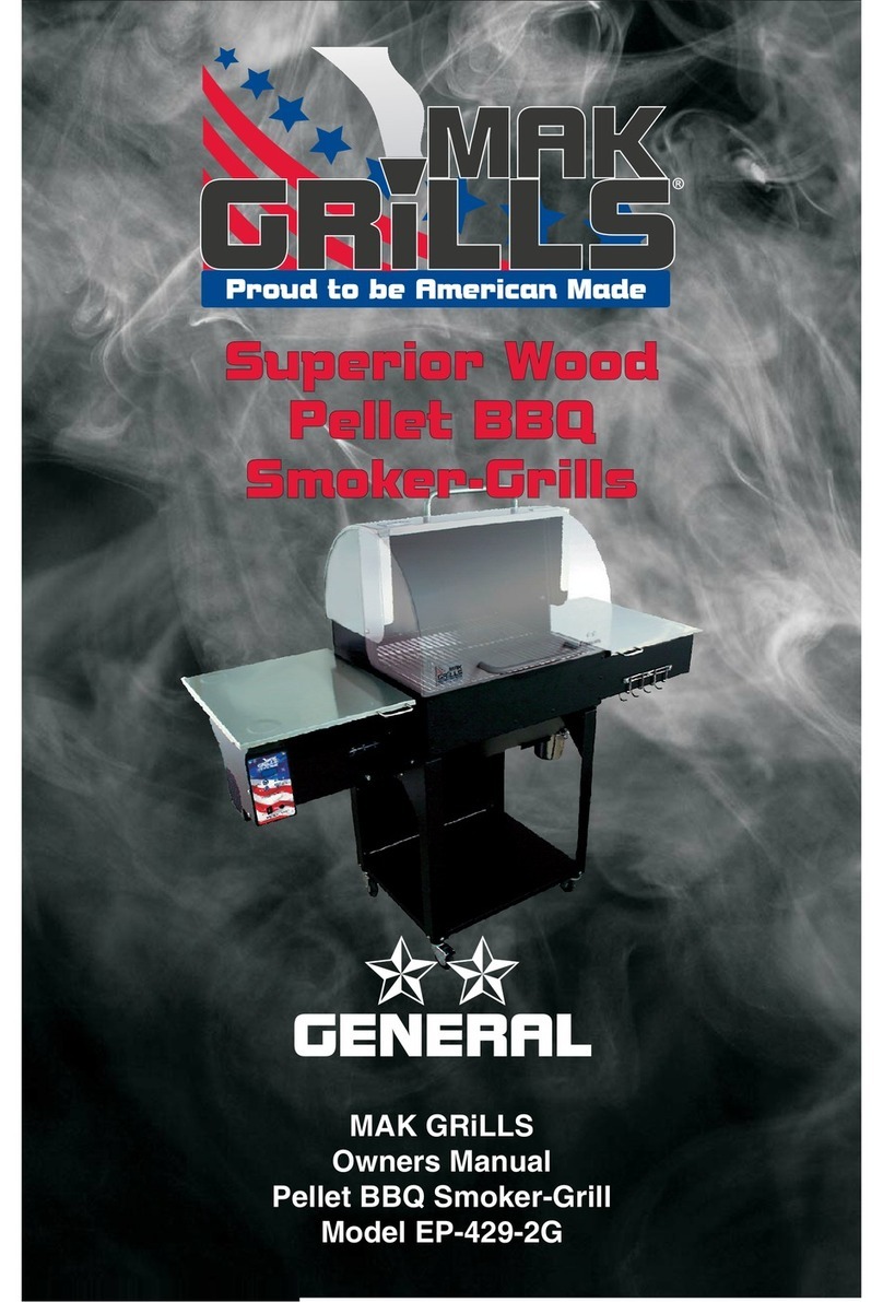 Mak Grills EP-429-2G User manual