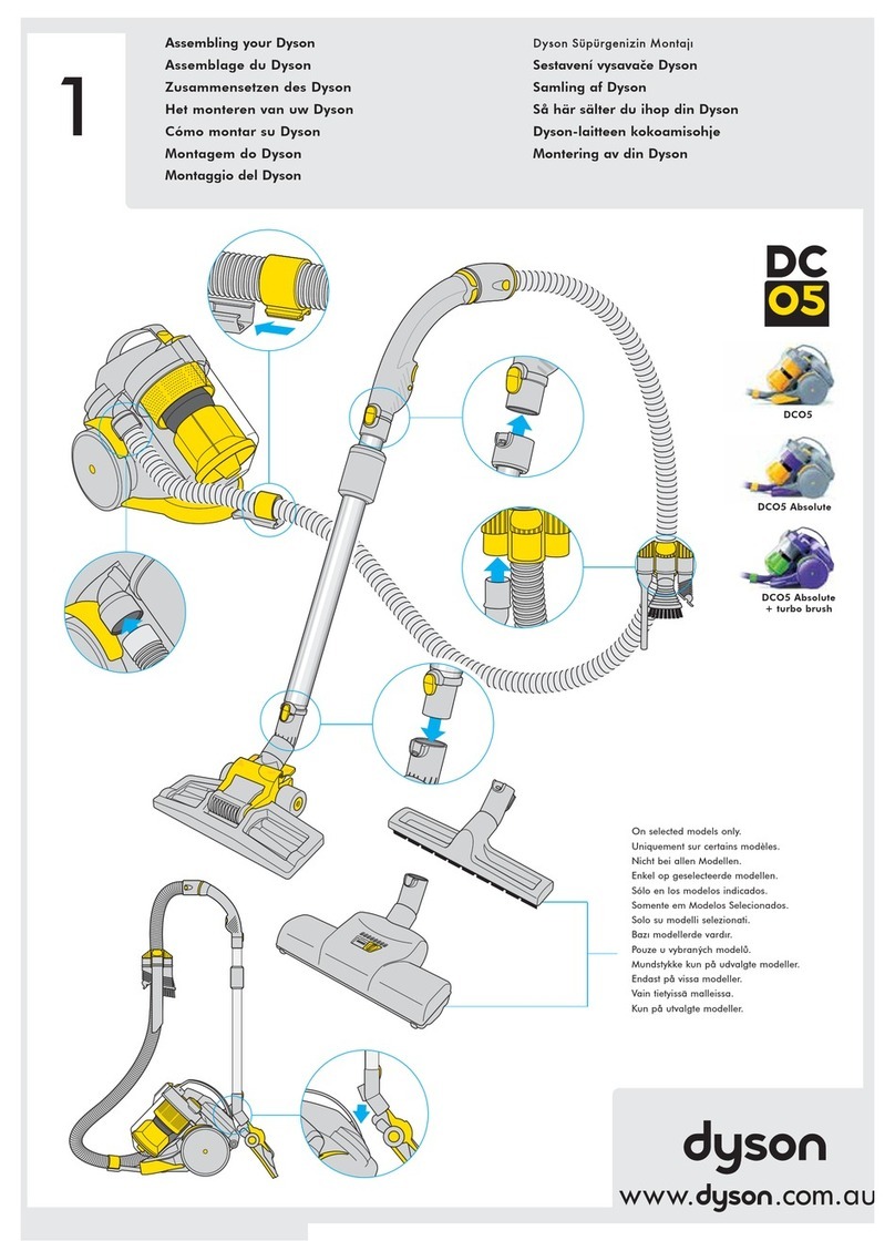 Dyson DCO5 Absolute User manual Dyson DCO5 Absolute User manual