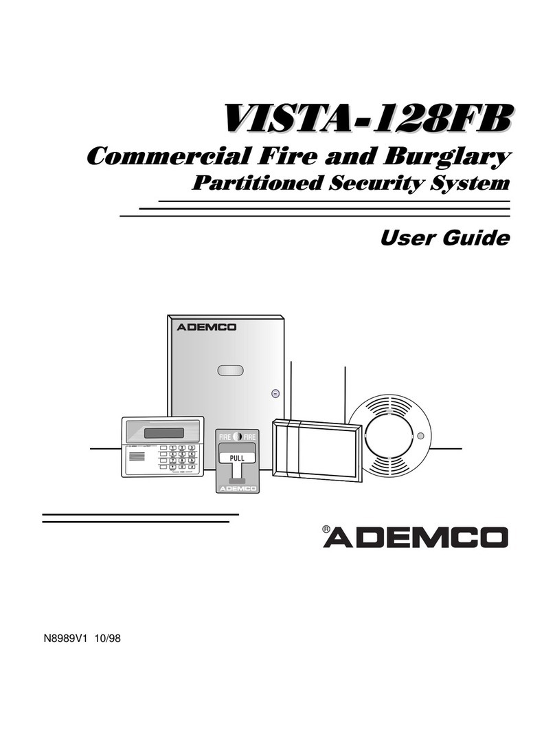 ADEMCO Vista-128FB  User manual