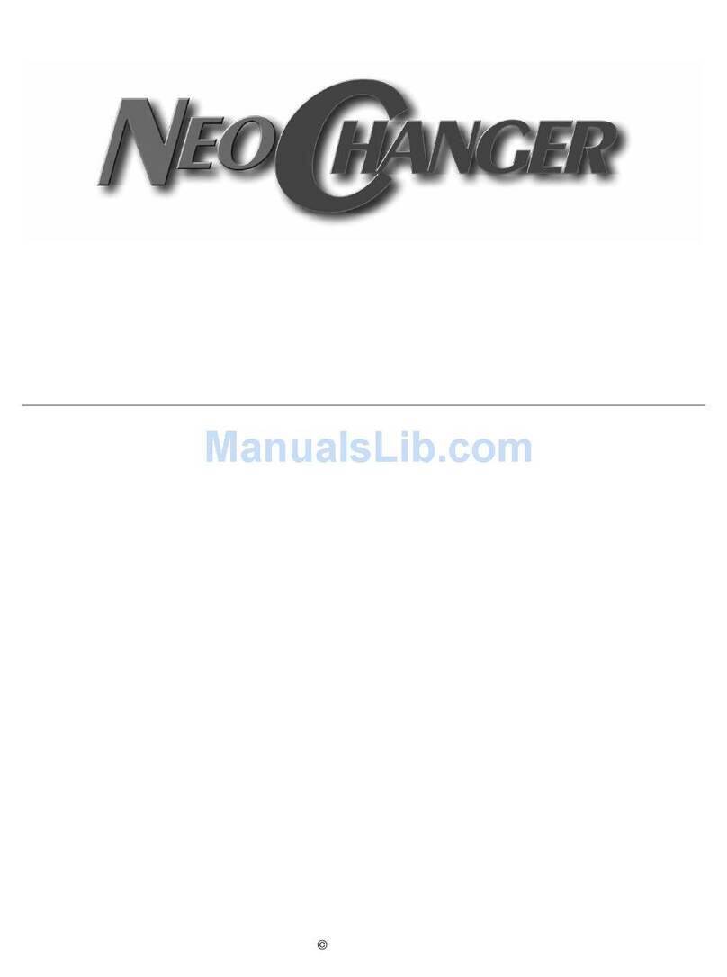 Neo Car Audio Neo Changer User manual