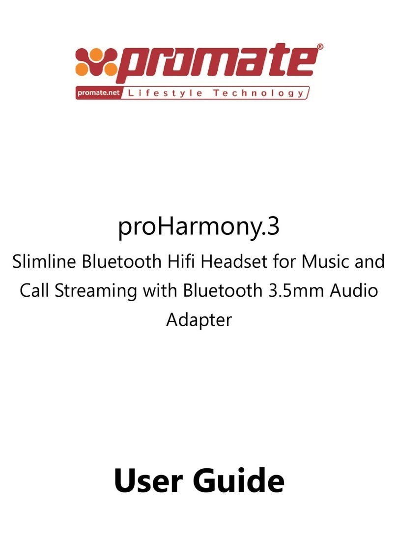 Promate proHarmony.3 User manual