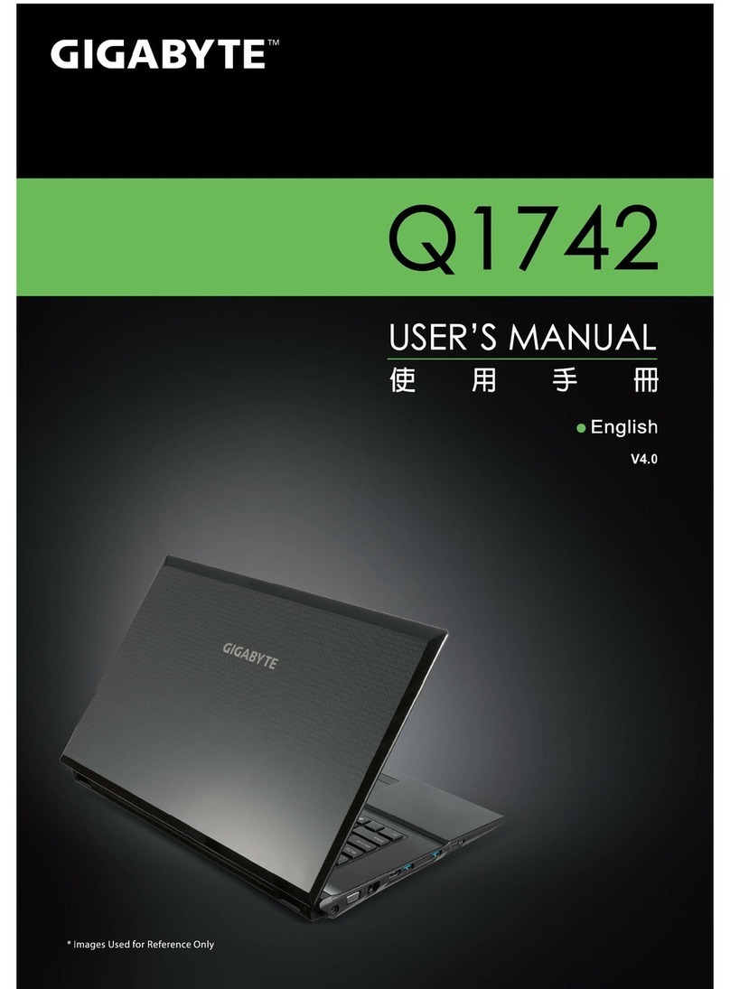 Gigabyte Q1742 User manual