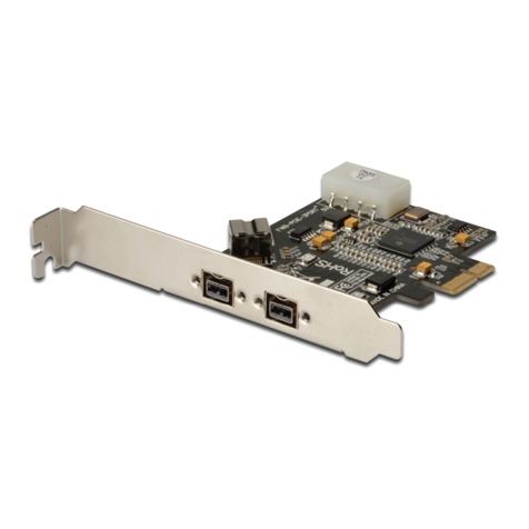 Digitus Firewire 800 User manual