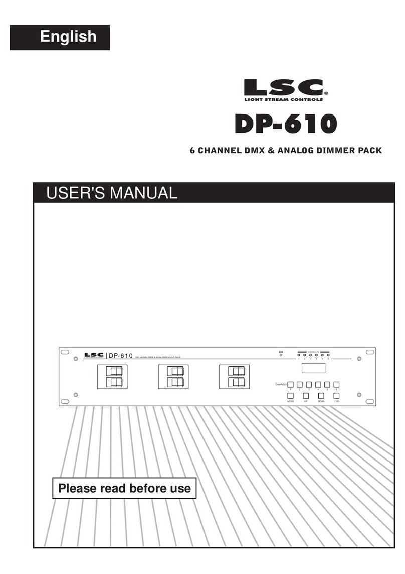LSC DP-610 user manual