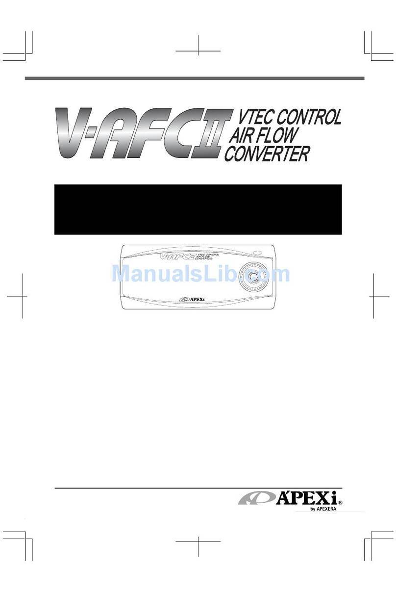 APEXi V-AFC II User manual