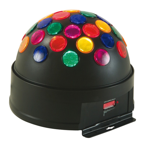 American DJ Sunray LED User instructions