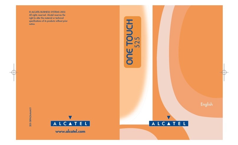 Alcatel One Touch 525 User manual