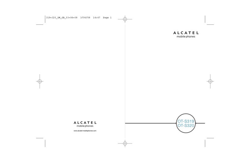 Alcatel OT-S319 User manual