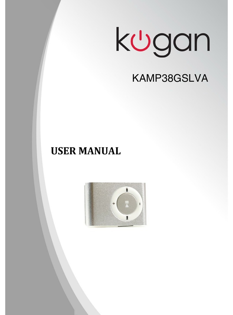 Kogan KAMP38GSLVA user manual