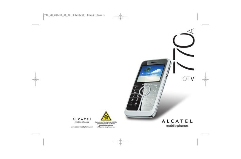 Alcatel OT-V770A User manual