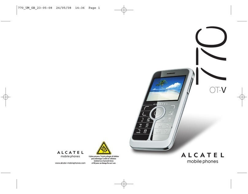 Alcatel OT-V770A User manual