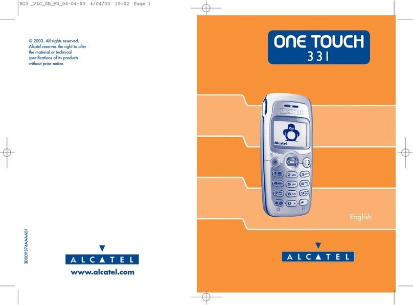 Alcatel ONE TOUCH 331 user manual