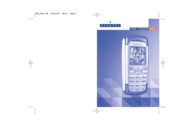 Alcatel ONE TOUCH 355 User manual