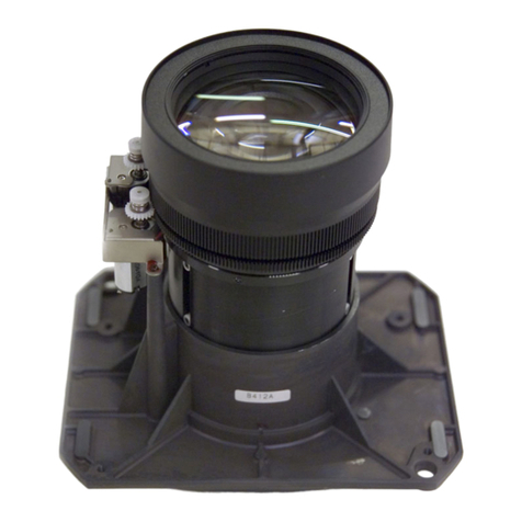 Barco LENS QFD(3.4-4.5:1) User manual