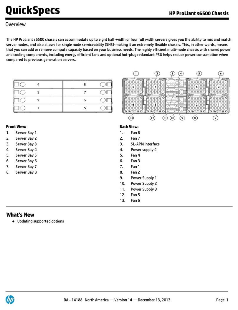 HP ProLiant s6500 specification