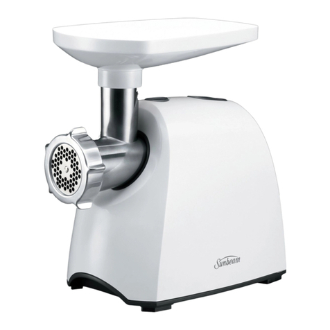 Sunbeam MultiMincer FG5600 Service manual