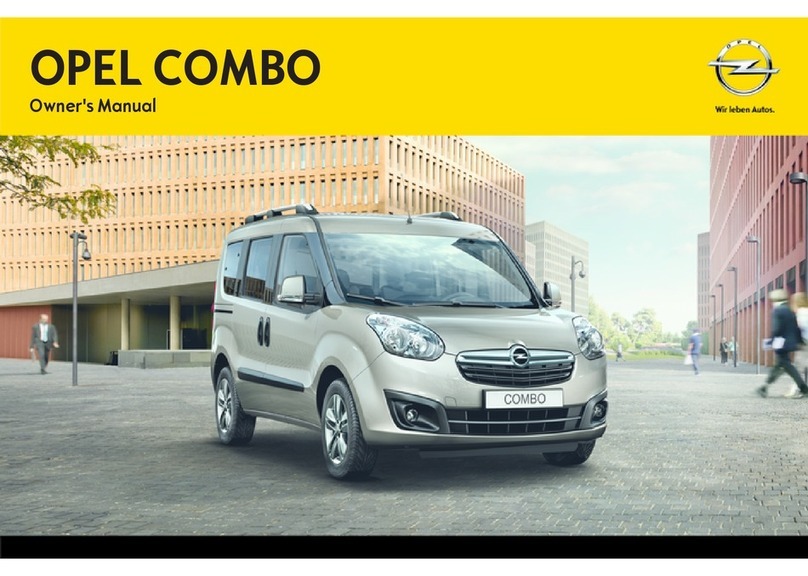 Opel 2010 Combo User manual Opel 2010 Combo User manual