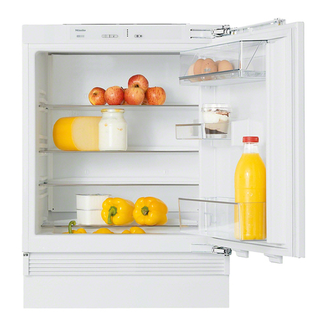 Miele K 9124 UiF OPERATING AND INSTALLATION Manual