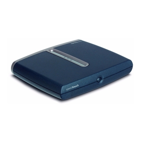THOMSON SpeedTouch 510 Setup and user guide THOMSON SpeedTouch 510 Setup and user guide
