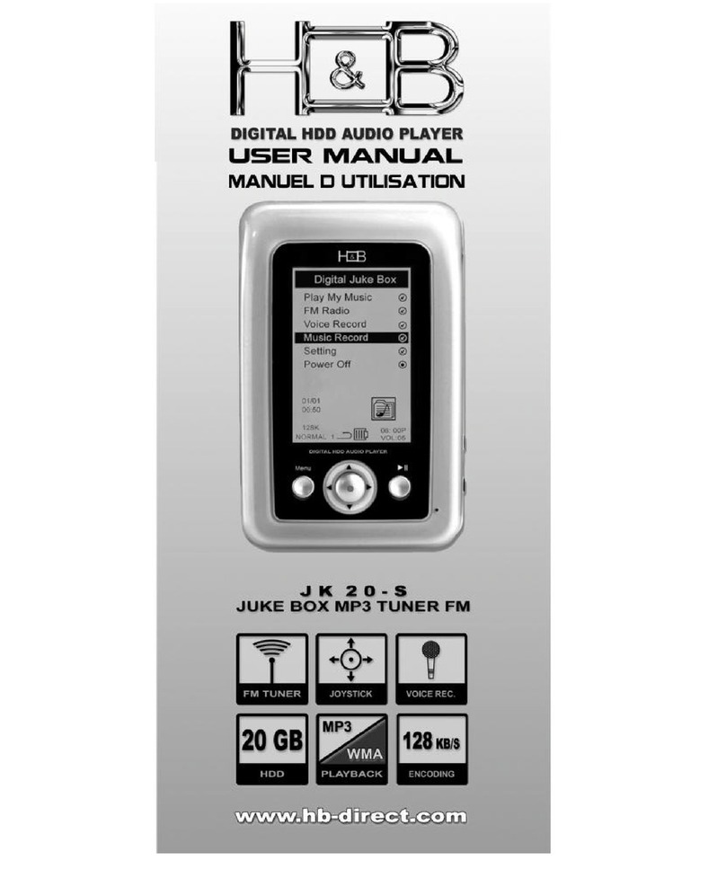 H&B JK 20-S User manual