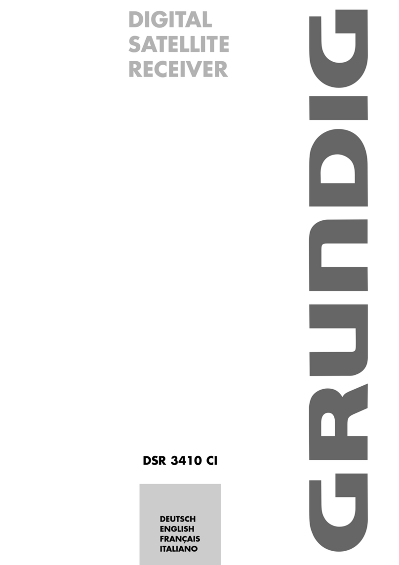 Grundig DSR 3410 CI User manual