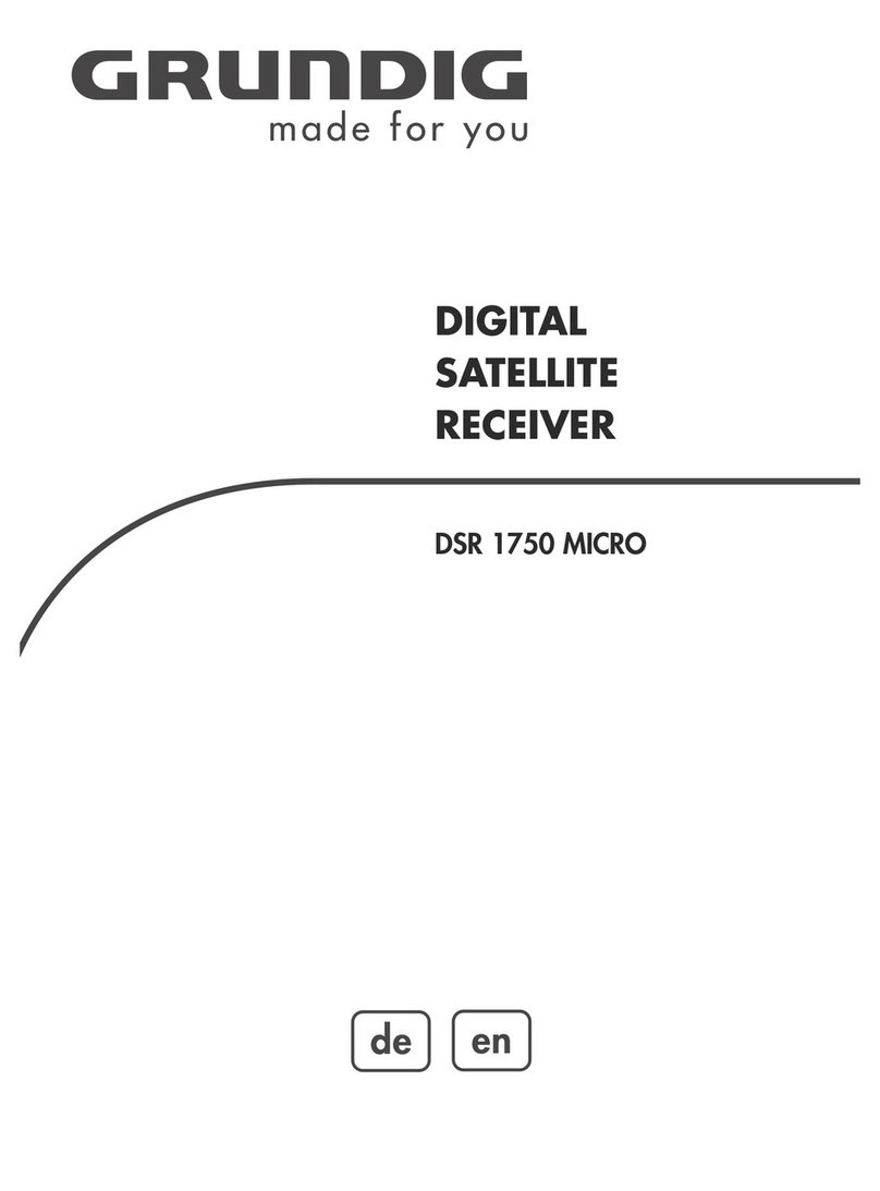 Grundig DSR 1750 MICRO User manual