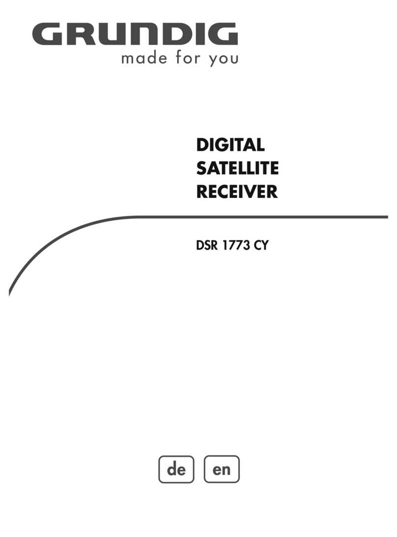 Grundig DSR 1773 CY User manual