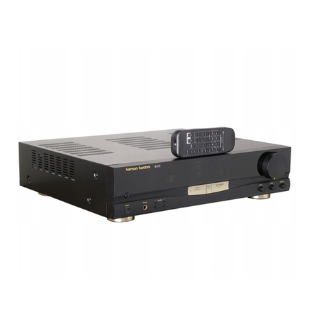 Harman Kardon HK 670 User manual Harman Kardon HK 670 User manual