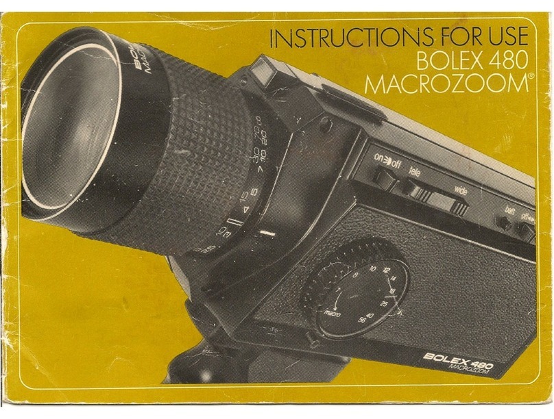 BOLEX 480 MACROZOOM instruction manual