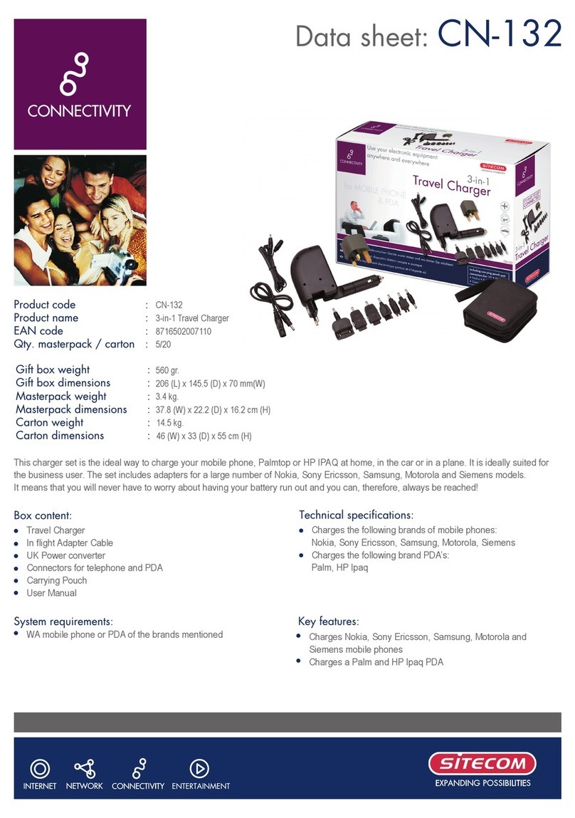 Connectivity CN-132 specification