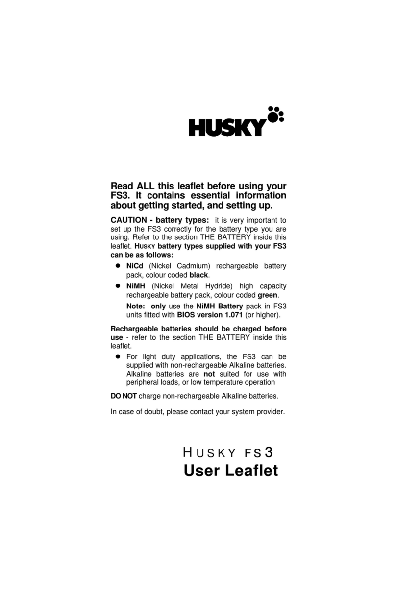 Husky FS3 User manual